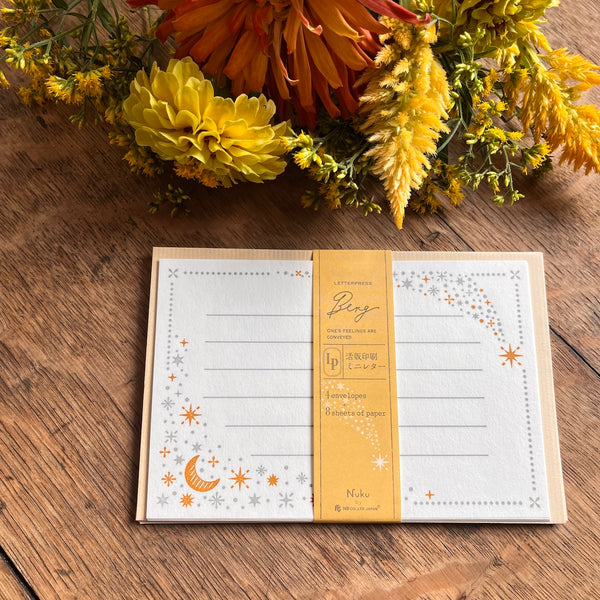 Berg | Letterpress Twinkle Mini Letter Writing Set