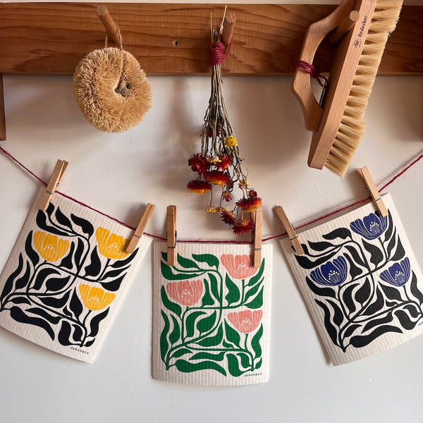 Flower | Swedish Dishcloth