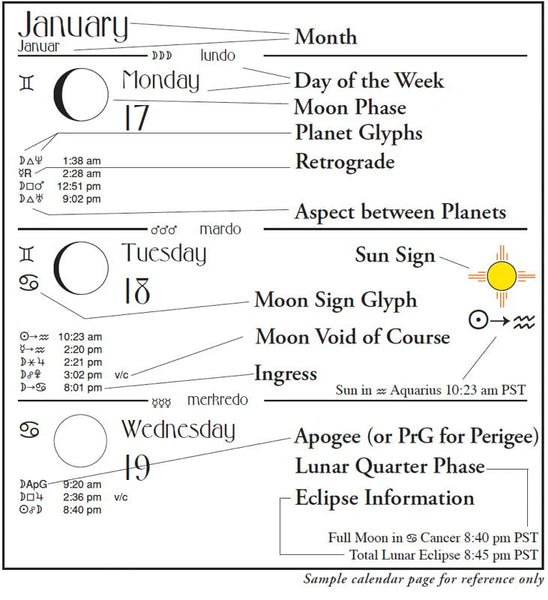 We'Moon 2026 Datebook | Gaia Rhythms for Womyn