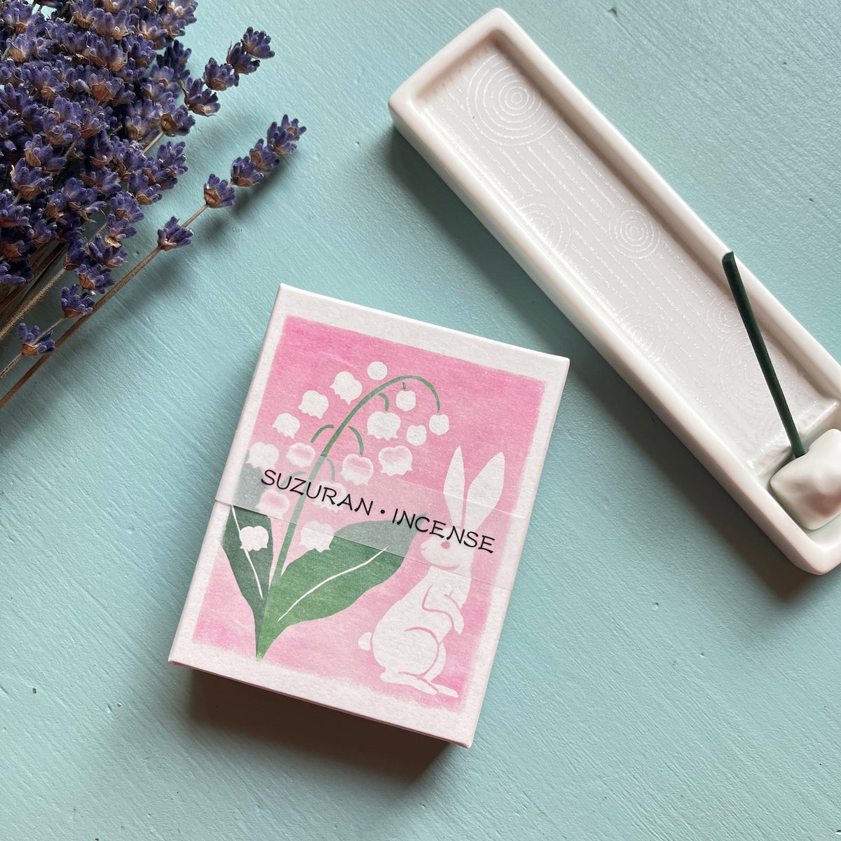 Suzuran Short Stick Japanese Incense – Pink Moon Goods