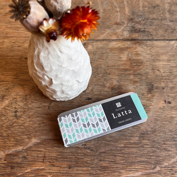 Latta Fresh Green Short Stick Japanese Incense