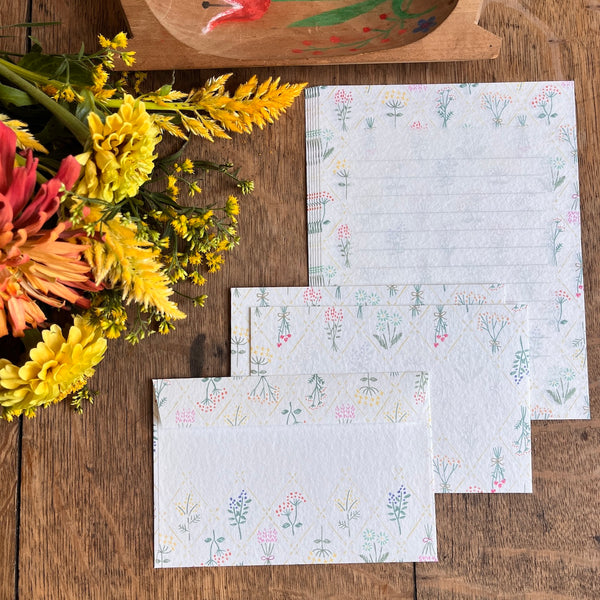 Dried Flower | Letter Writing Set