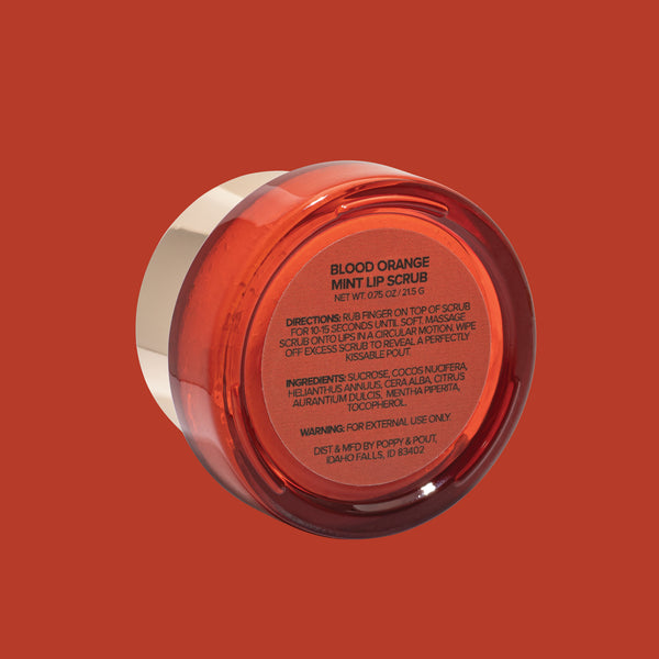 Blood Orange Mint Lip Scrub