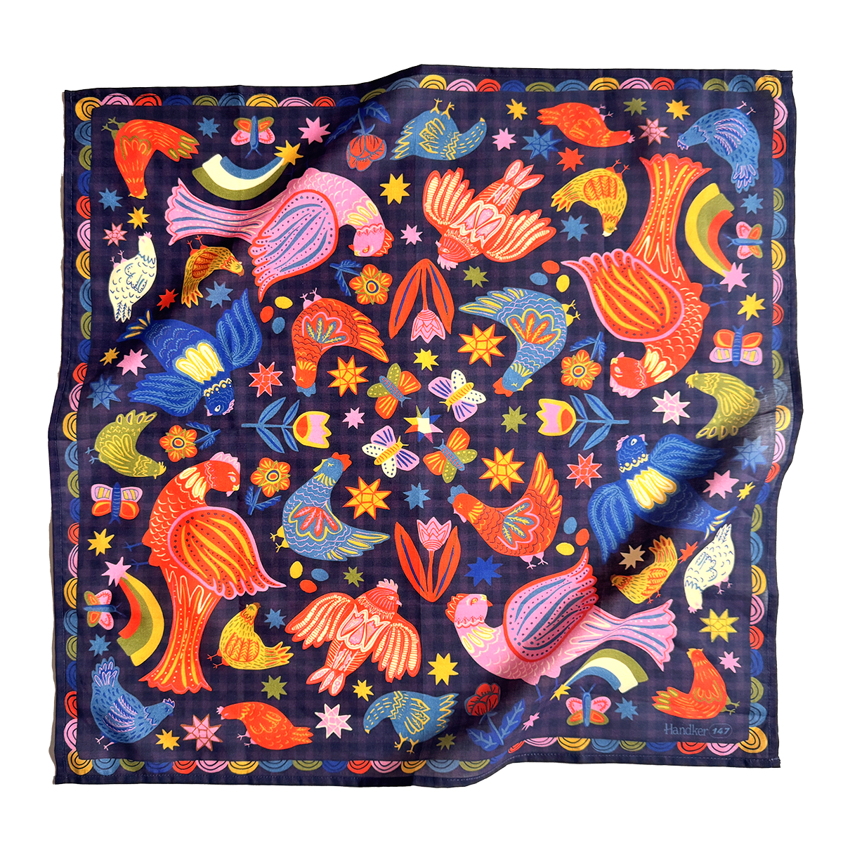 No. 147 Matilda Bandana by Handker Bandana – Pink Moon Goods