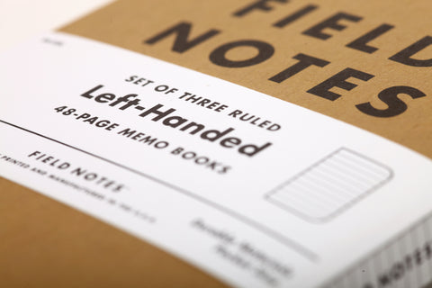 Left Handed | Field Notes Memo Book