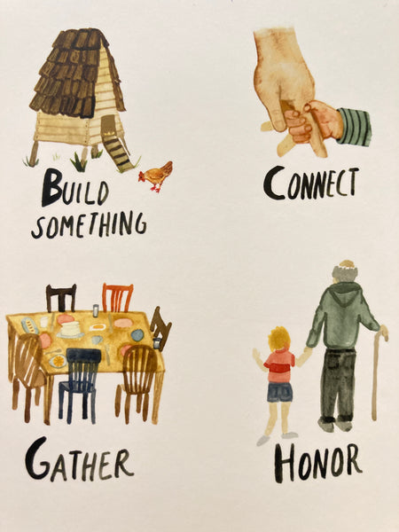 ABC's of Life | Archival Art Print