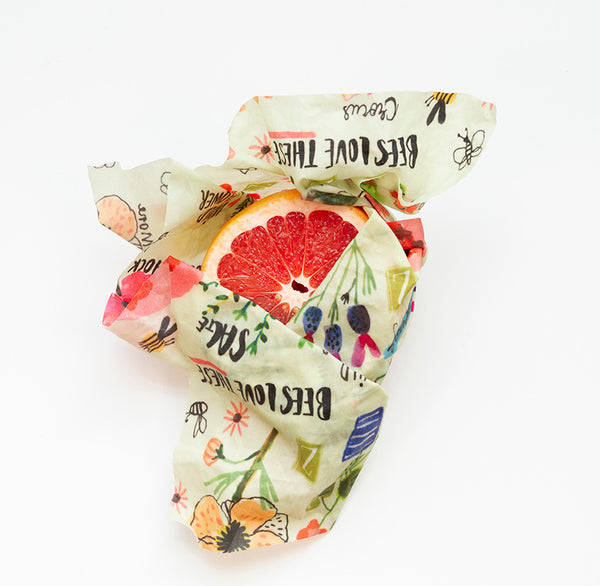 Reusable Beeswax Wraps 2 pc. Multi-Pack