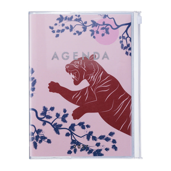 Tiger A5 Weekly Vertical Planner - Sep 2026–Dec 2027