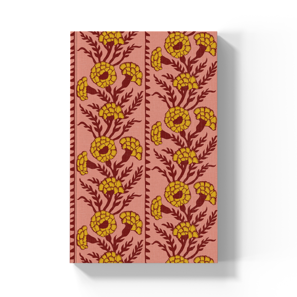 Pompom Carnation Classic Layflat Notebook Journal