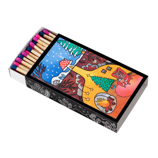 Stay Cozy Deluxe Art Matchbox