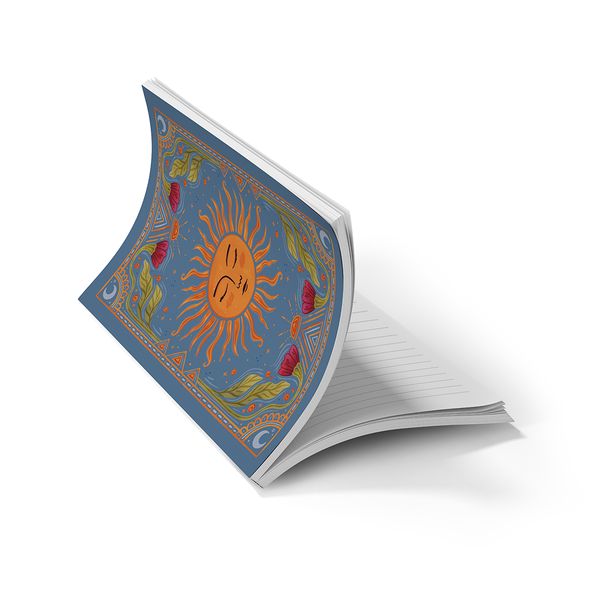 Sun Tarot Classic Layflat Notebook