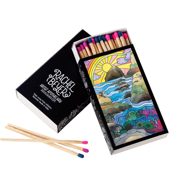 Haystack Rock Deluxe Art Matchbox