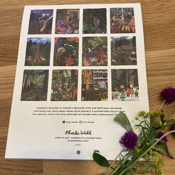 A Year in the Forest | 2024 Wall Calendar