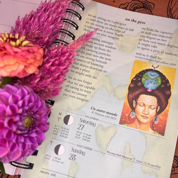 We'Moon 2026 Datebook | Gaia Rhythms for Womyn