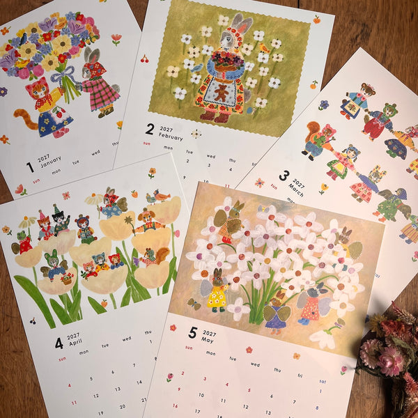 Aiko Fukawa 2027 Calendar
