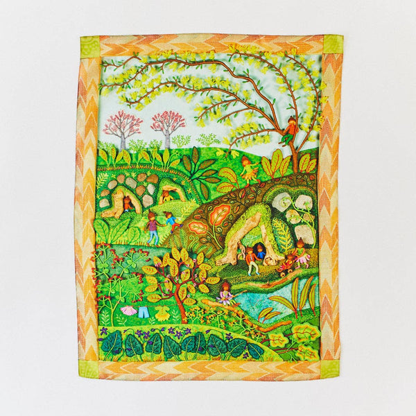 Springtime in Mossy Glen Playsilk