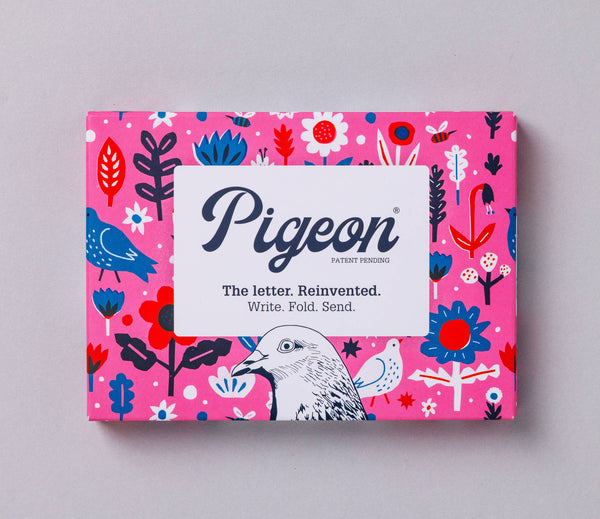 Fiesta Pigeons Folding Letter Pack