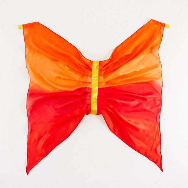 Red Dinosaur Silk Play Wings