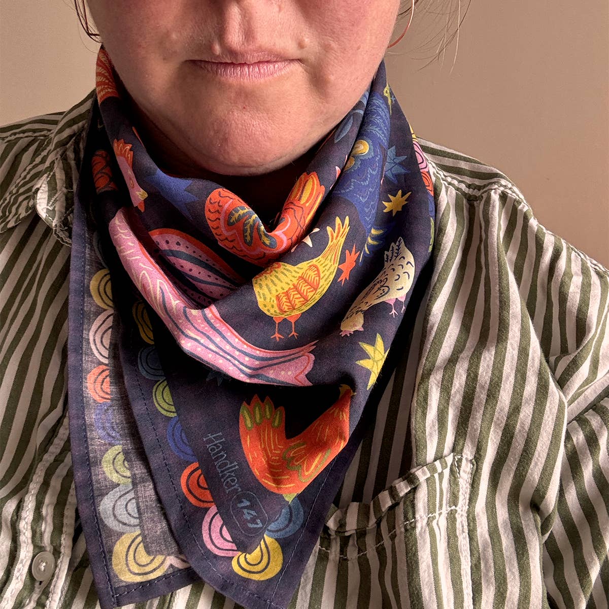 No. 147 Matilda Bandana by Handker Bandana – Pink Moon Goods