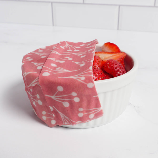 Large Reusable Beeswax Food Wrap in Bell