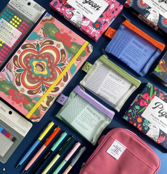 Fiesta Pigeons Folding Letter Pack