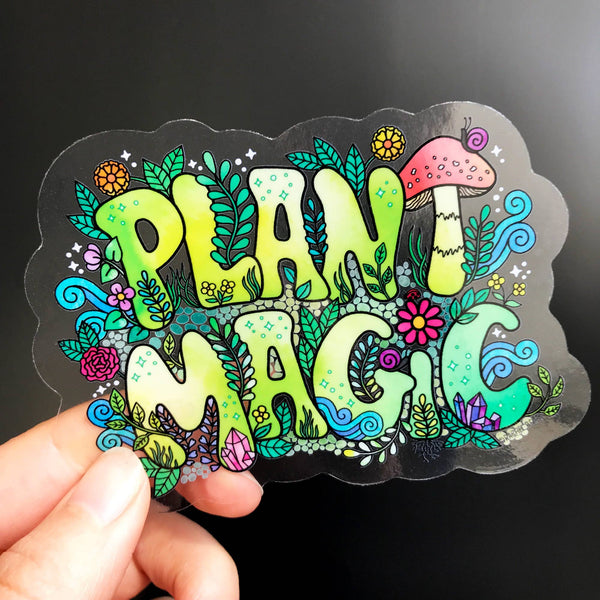 Plant Magic Vinyl Sticker