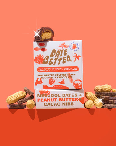 Peanut Butter Crunch | Chocolate Covered Dates