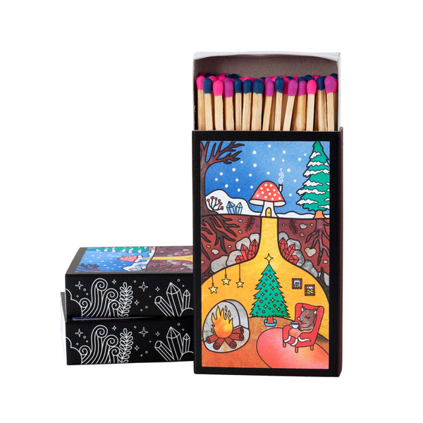Stay Cozy Deluxe Art Matchbox
