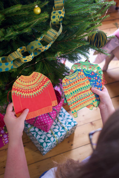 Christmas Jumpers Paper Garland