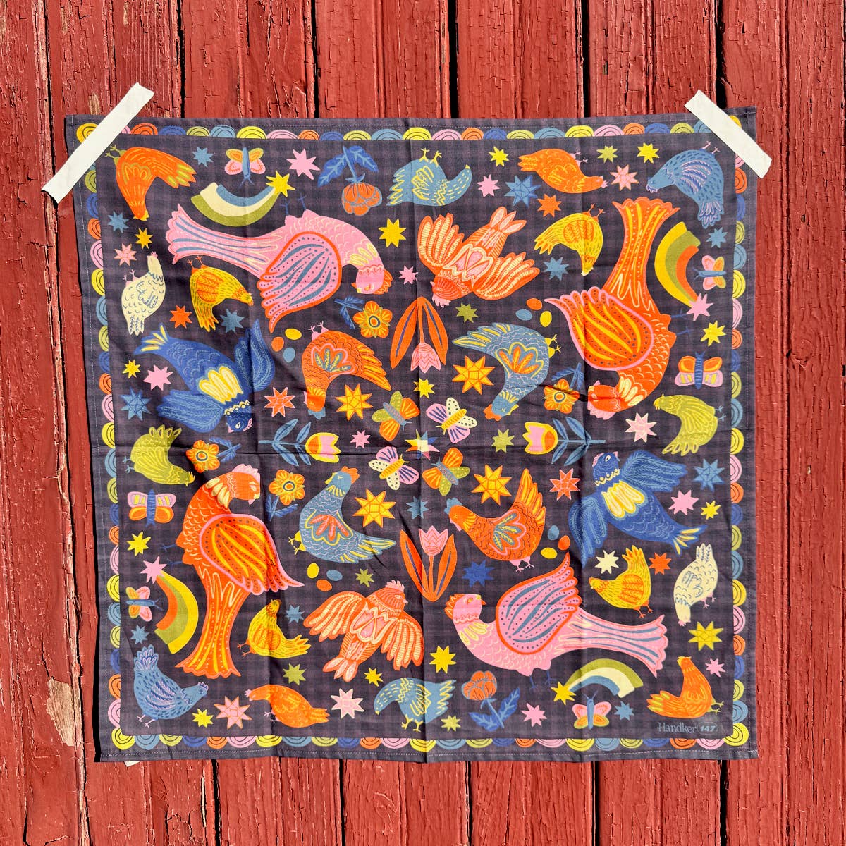 No. 147 Matilda Bandana by Handker Bandana – Pink Moon Goods