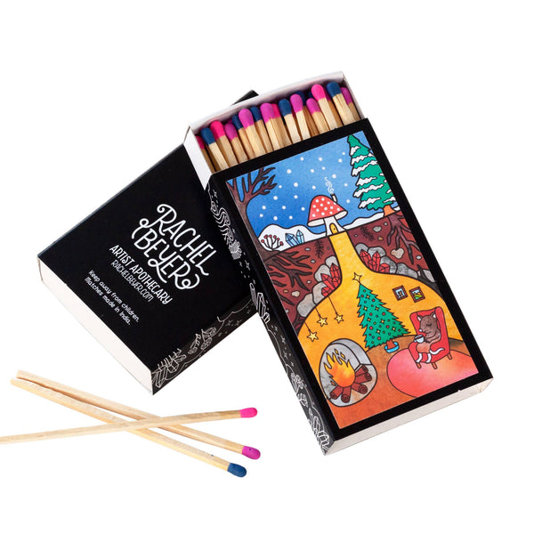 Stay Cozy Deluxe Art Matchbox