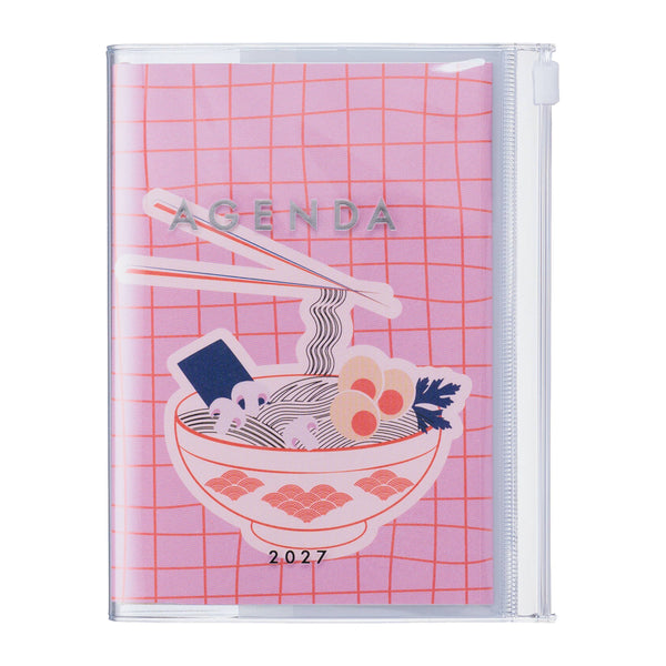 Ramen A6 Weekly Vertical Planner - Sep 2026–Dec 2027