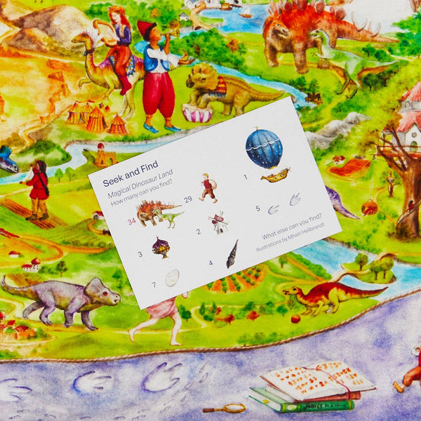 Dinotopia Seek & Find Playsilk