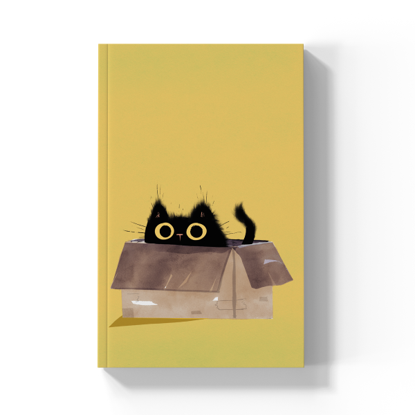 Black Cats Classic Layflat Notebook Journal
