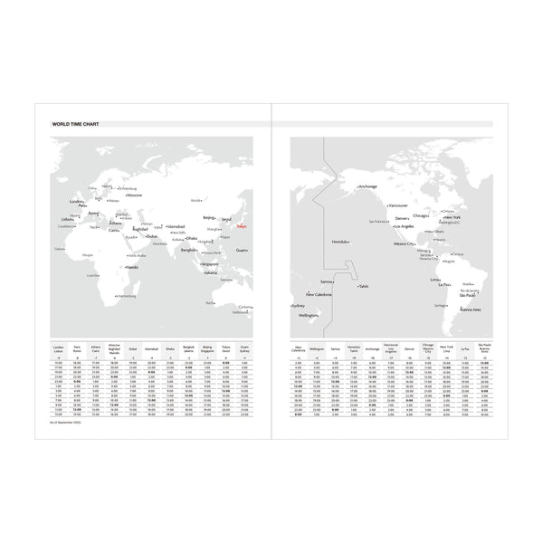 Wave A5 Weekly Vertical Planner - Sep 2026–Dec 2027