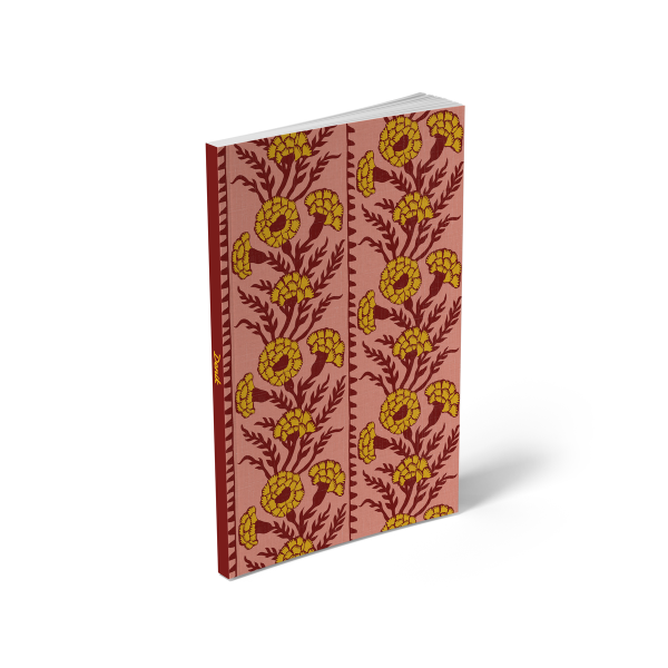 Pompom Carnation Classic Layflat Notebook Journal