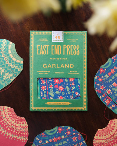 Christmas Jumpers Paper Garland