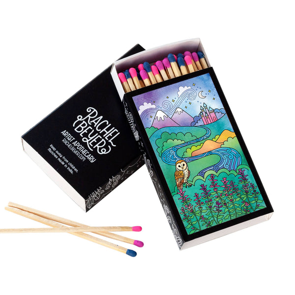 Curious Clary Sage Deluxe Art Matchbox