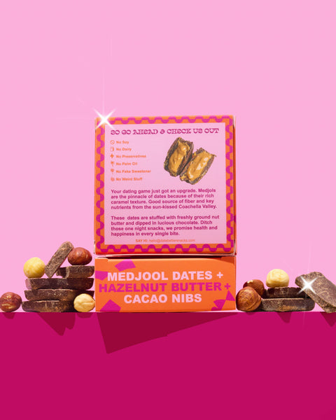 Hazelnut Praline | Chocolate Covered Dates