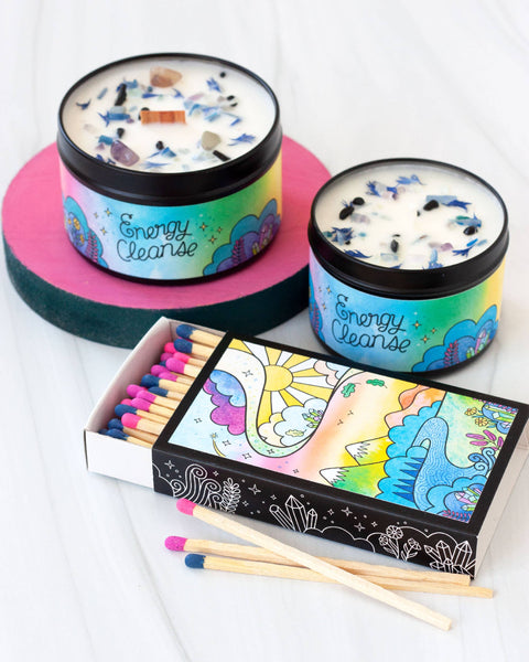 Energy Cleanse Deluxe Art Matchbox