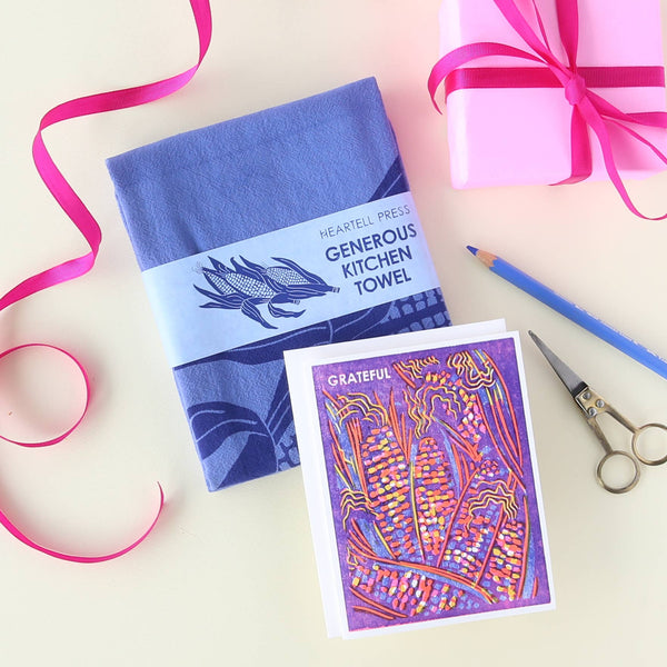 Grateful | Single Letterpress Card