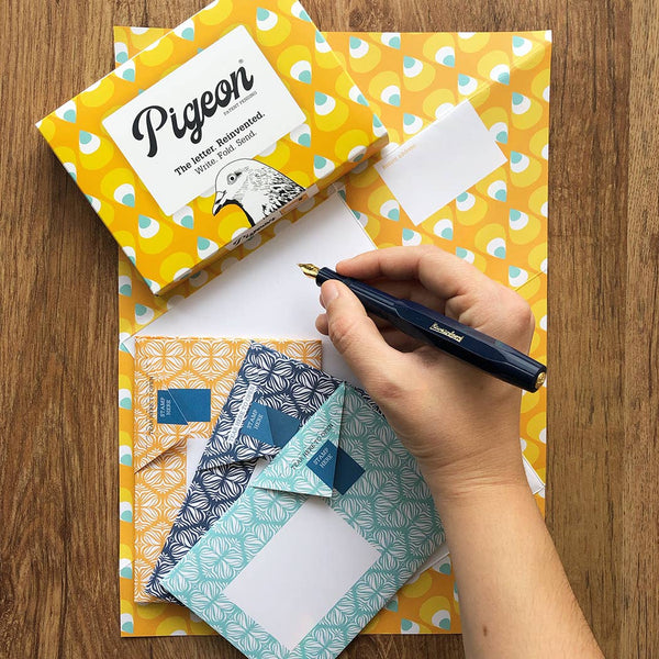 Pencil Pigeons Folding Letter pack
