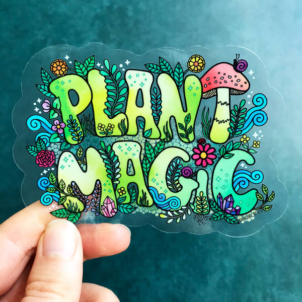 Plant Magic Vinyl Sticker