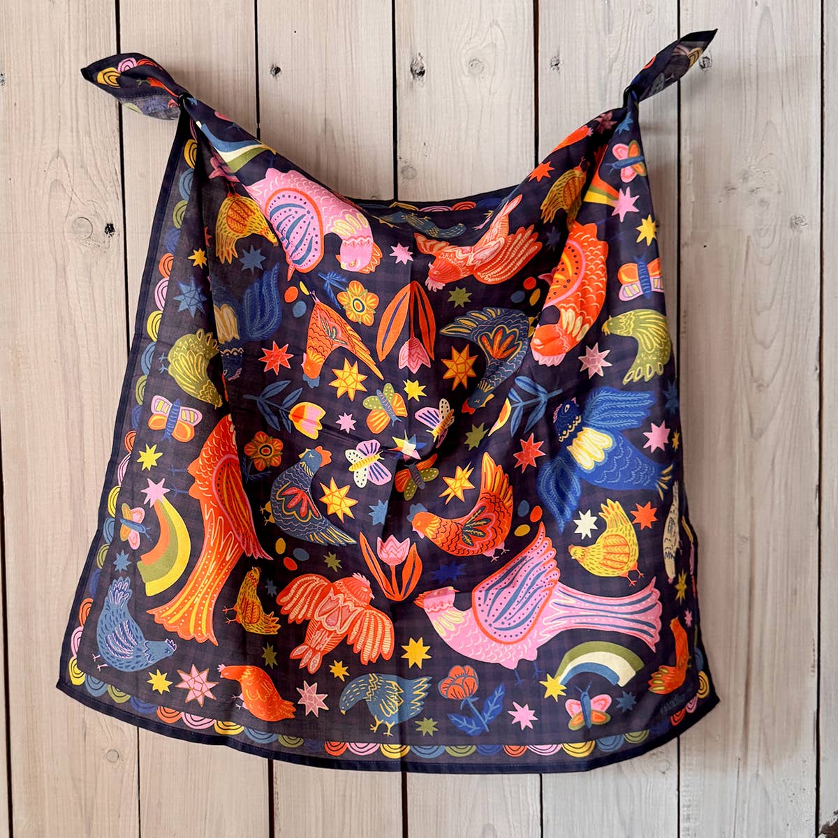 ディオール ガリアーノ期 カラフルヘアバンド バンダナ No. 147 Matilda Bandana by Handker Bandana – Pink Moon Goods