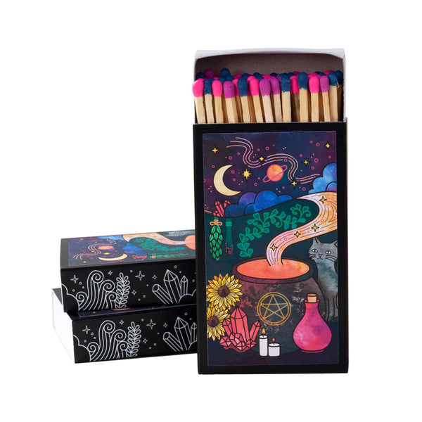 Witches Brew Deluxe Art Matchbox