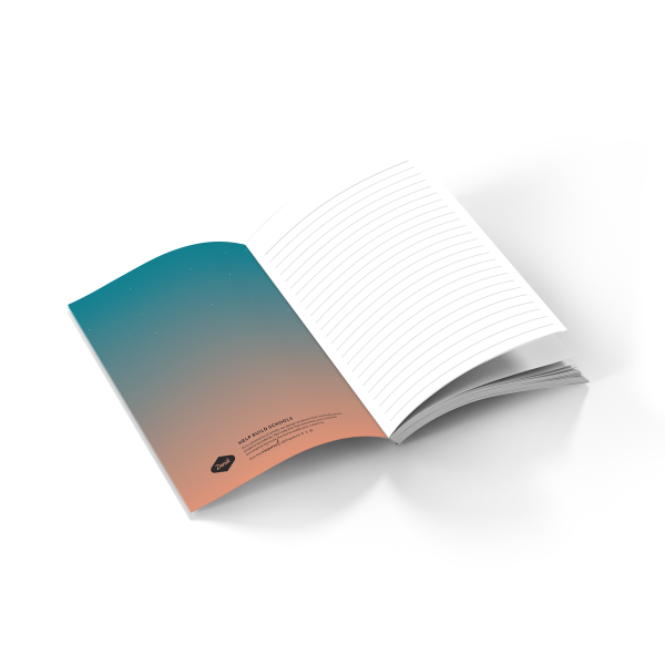 Mountain Flowers Classic Layflat Notebook Journal