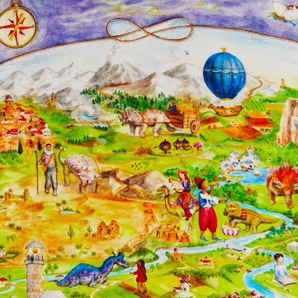 Dinotopia Seek & Find Playsilk