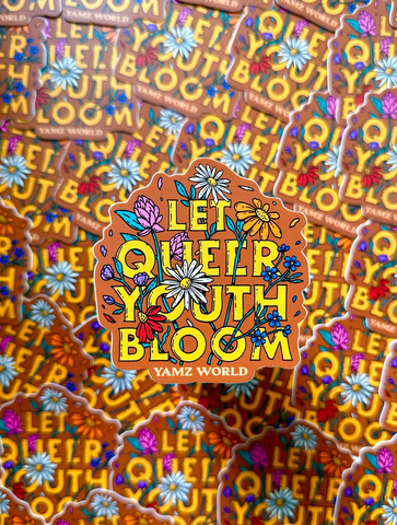 Let Queer Youth Bloom Sticker