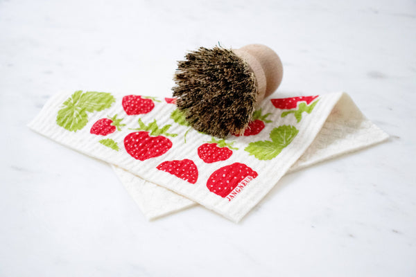 Strawberries Swedish Dishcloth