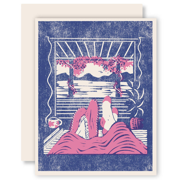 The Honeymooners | Single Letterpress Card